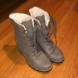 Brown target brand boots